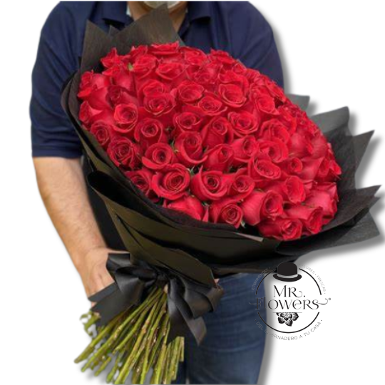 Ramo de 100 rosas