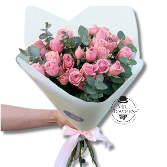 Ramo de mini rosas 