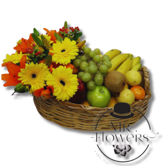 Arreglo Frutal con Gerberas