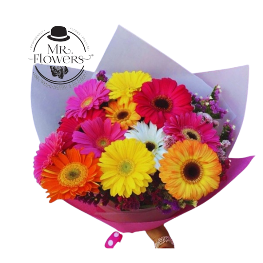 Ramo de 12 Gerberas