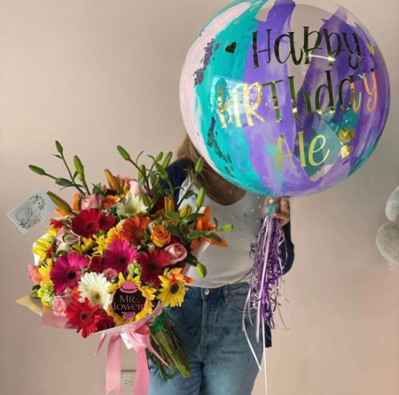 ¿Qué Regalar en Cumpleaños? 4 Ramo Sweet Balloon