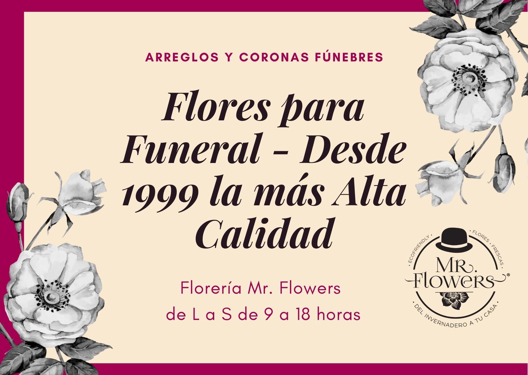 Flores para Funeral – Desde 1999 la más Alta Calidad